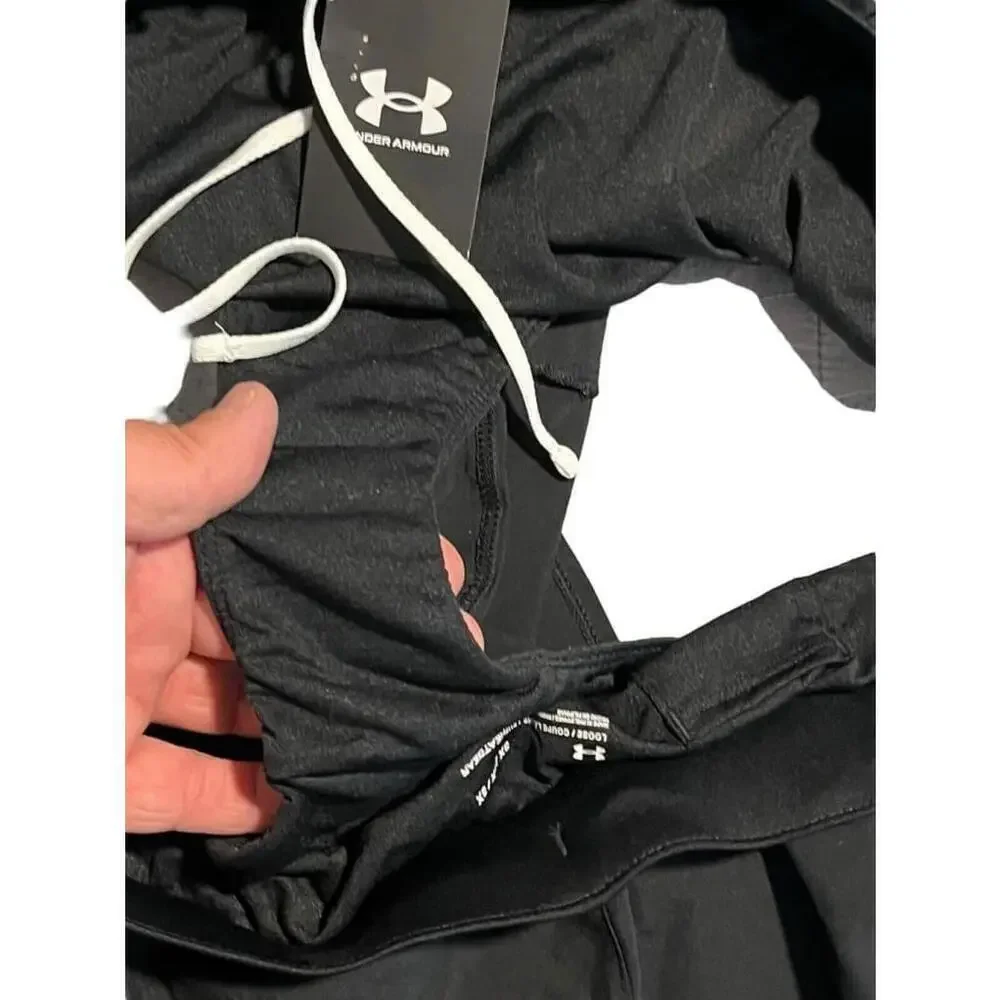 Under Armour Womens Running Shorts Size 3X Black White